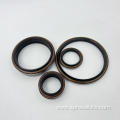 Excavator cylinder dust seal DKB black